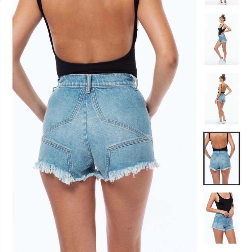 Revive Star Denim Shorts